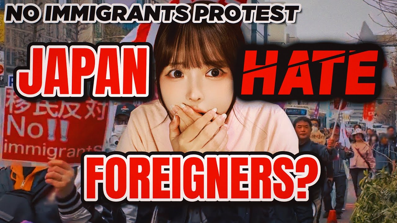 Does Japan Really Hate Foreigners? PROTEST? - what is happening now in Japan -